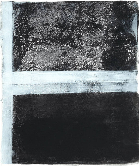 Tux Original Fine Art Monoprint Painting Diptych Collection | Carrie Bergey