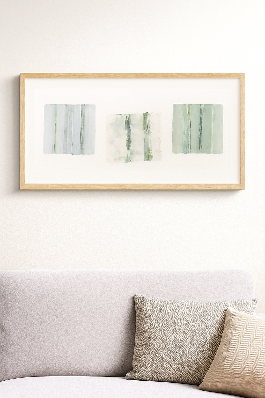 Forest Original Fine Art Monoprint Triptych Collection | Carrie Bergey