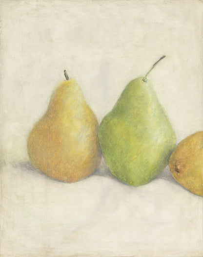 Pears The After Party Original Fine Art Painting Diptych Collection | Carrie Bergey