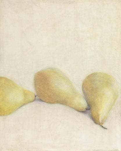 Pears The After Party Original Fine Art Painting Diptych Collection | Carrie Bergey