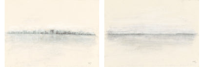 Vista 01-03 Original Fine Art Drawings Diptych Collection | Carrie Bergey